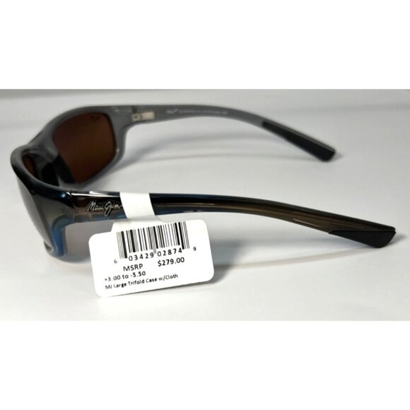 Maui Jim HCL Kipahulu Marlin Stg-Bg Polarized Wrap Mj 279-03F - Picture 2 of 9